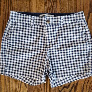 Old Navy Cotton Checkered Shorts (Women's Sz 2)